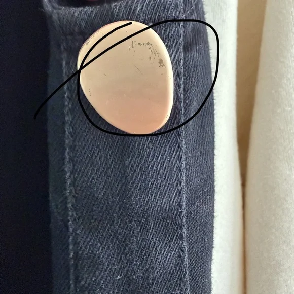 Tuckernuck Hyacinth House Black Twill Button Bitsy Dress size S - Picture 10 of 12